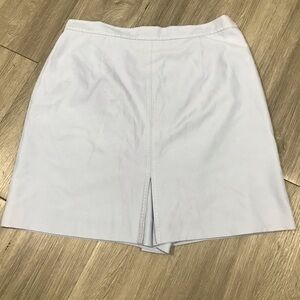 IZod Pale Blue w/contrasting White Stitching Skort